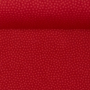 Baumwollstoff - Dotty - rot